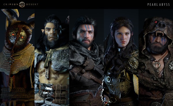 Crimson Desert 5 Characters