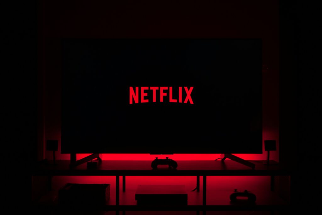 Netflix lettering